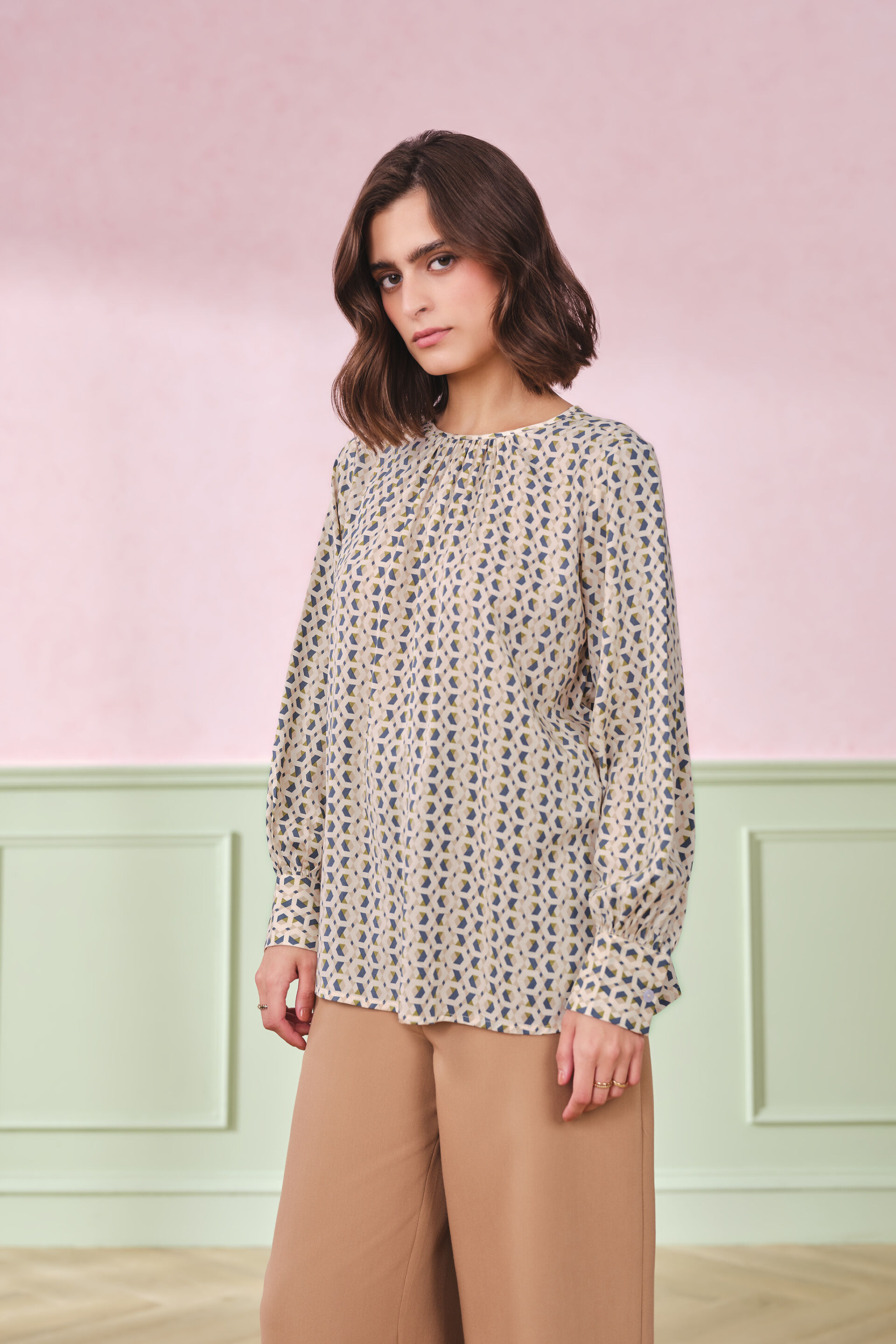 Sunny Stunner Viscose Top, Multi Color, image 2